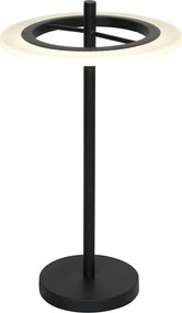 LED Πορτατιφ Μοντέρνο 12W Μαύρο