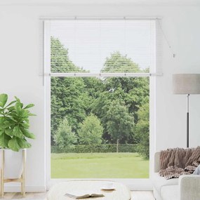 vidaXL Βενετσιάνικες Ρόδες Λευκό 220 x 155 εκ Αλουμίνιο