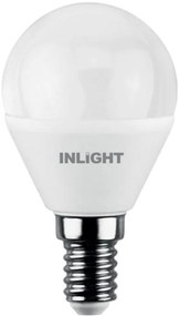 Λαμπτήρας LED InLight E14 G45 5.5W 3000K