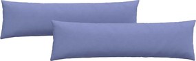 vidaXL Μαξιλάρι Καναπέ 2 pcs Μπλε τζην 145 x 40 εκ. ύφασμα