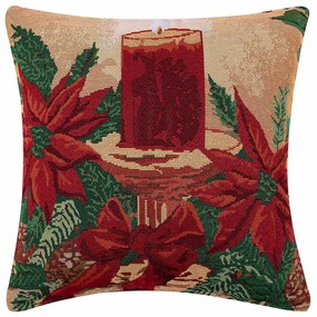 Χριστουγεννιάτικη Μαξιλαροθήκη (45x45) Silk Fashion W351-131
