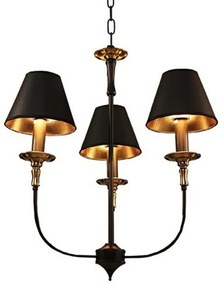 Φωτιστικό Οροφής Limi 01091 Black GloboStar Metal