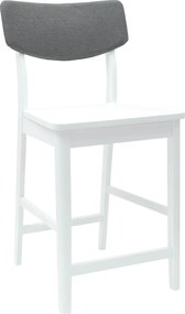 vidaXL Καρέκλες φαγητού 2 pcs Λευκό 48 x 49 x 95 εκ.