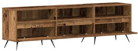 vidaXL Ντουλάπι TV Παλαιό ξύλο 150 x 30 x 44.5 εκ. Επεξεργασμένο ξύλο