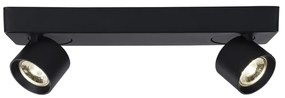 Σποτ Δίφωτο LED Aca Pluto RA33LEDS32BK Black