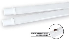 Γραμμικό Φωτιστικό LED 120cm 36W IP65 Space Lights-2124007-Λευκό 2124007