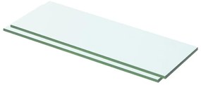 vidaXL Ράφια Πάνελ 2 τεμ. Διάφανα 50 x 12 εκ. Γυάλινα