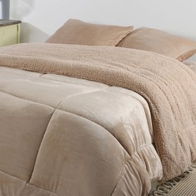Κουβερτοπάπλωμα Μονό (160x220) Silk Fashion Solid L.Brown