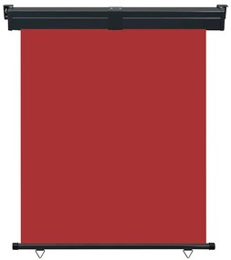 vidaXL Σκίαστρο Βεράντας Πλαϊνό Κόκκινο 145 x 250 εκ.