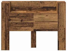 vidaXL Κεφαλάρι Παλιό ξύλο 140 x 17 x 104,5 εκ Επεξεργασμένο ξύλο