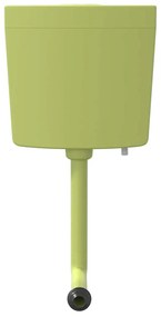 vidaXL Καζανάκι με Είσοδο Νερού από Κάτω Λαδί 3/6 Λίτρων