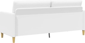 vidaXL Καναπές με Αποθήκευση Λευκό 192 x 78 x 87 εκ. Πολυεστέρας