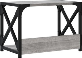 VidaXL Βάση Εκτυπωτή 2 Επιπέδων Γκρι Sonoma 44x26x31,5 εκ Επεξ. Ξύλο