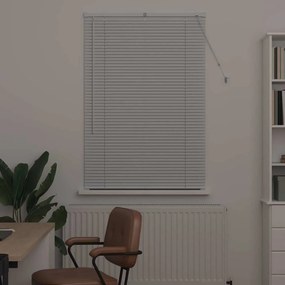 vidaXL Βενετσιάνικες Ρόδες Λευκό 130 x 95 εκ Αλουμίνιο
