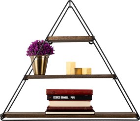 Wall Shelf Hyacinth Black
Walnut