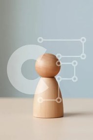 Intra Συλλεκτικό Ξύλινο Παζλ Plywood  4mm - Όμορφο ξύλινο ειδώλιο σε ένα τραπέζι Σε Ξύλινο Κουτί - Διαστάσεις: 10x10 cm – 25 κομμάτια