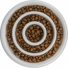 Ταΐστρα σκύλων Trixie Slow Feeding Γκρι Ø 23 cm 450 ml