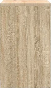 vidaXL ντουλάπι αποθήκευσης γκαράζ 60x51x85 εκ μασίφ ξύλο πεύκο