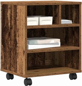 vidaXL Σταντ Εκτυπωτή Παλαιό ξύλο 41 x 32 x 48 εκ. Επεξεργασμένο ξύλο