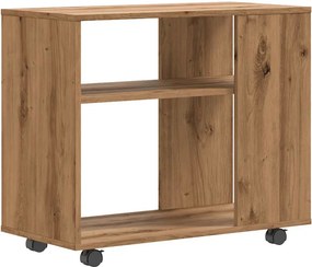 vidaXL Side Table Artisan Oak 70x35x55 cm Κατασκευασμένο ξύλο