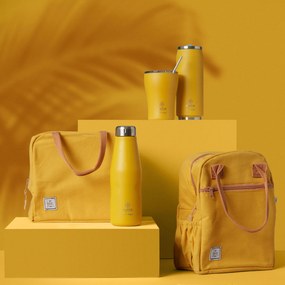 Τσάντα Φαγητού My Cool Bag Ισοθερμική Pineapple Yellow 7Lt - Estia