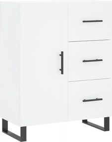 vidaXL Ντουλάπι Λευκό 69,5 x 34 x 90 εκ. από Επεξεργασμένο Ξύλο