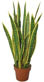 Τεχνητό Φυτό Σε Γλάστρα Μαγκουέη 04-00-95035 105cm Green-Yellow Marhome Συνθετικό Υλικό