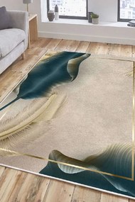 Χαλί ELS2435 Beige-Petrol Conceptum Hypnose 140X200cm