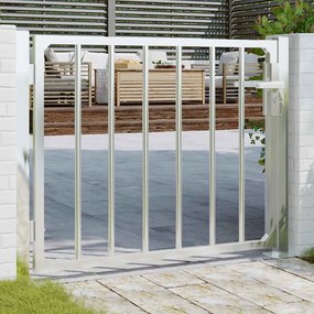 vidaXL Πόρτα Περίφραξης Κήπου 100 x 75 εκ. από Ανοξείδωτο Ατσάλι