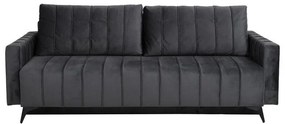 Καναπές - Κρεβάτι Comfort Fylliana Γκρί 235x104x80 εκ. 135x104x80 εκ.