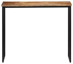 vidaXL Τραπέζι Κονσόλα 90 x 30 x 76 εκ. Μασίφ Ανακυκλωμένο Ξύλο Teak