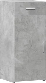 vidaXL Ντουλάπι Γκρι Σκυροδέματος 40x42,5x93 εκ. Επεξεργασμένο Ξύλο