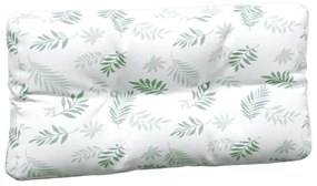 vidaXL Μαξιλάρια Παλέτας 5 τεμ. Σχέδιο Φύλλων Υφασμάτινα