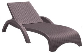 Siesta   Tropic* Sun-Lounger Brown  metax-01-02-392 διάστ.187.0000 x 73.0000 x 44.0000