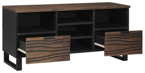 vidaXL Ντουλάπι Τηλεόρασης 100x33.5x46 εκ από Στερεό και Επεξεργασμένο Ξύλο
