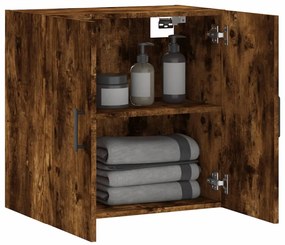 vidaXL Ντουλάπι Τοίχου Καπνιστή Δρυς 60x31x60 εκ. Επεξεργασμένο Ξύλο