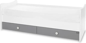 BED TREND PLUS NEW 70/160 WHITE/STONE GREY