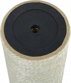 vidaXL Στύλος Ξυσίματος Γάτας Μπεζ 8 x 15 εκ. 8 χιλ.