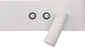 Φωτιστικό Τοίχου Resort Right 10W 4000K + 3W Λευκό