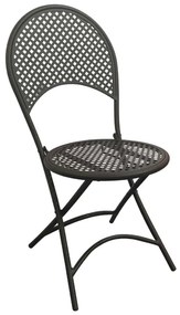 Καρέκλα Rondo Black Ε5146 42Χ54Χ85 cm Σετ 2τμχ