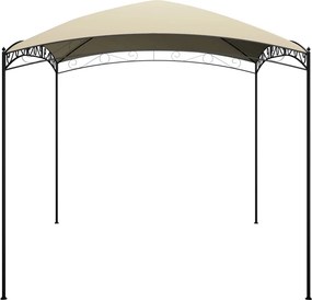 vidaXL Κιόσκι Κρεμ 3 x 4 x 2,65 μ. 180 γρ./μ²