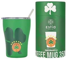 ESTIA 00-27254 ΘΕΡΜΟΣ COFFEE MUG PANATHINAIKOS BC EDITION 350ml