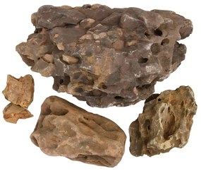 vidaXL Πέτρες Dragon Stones Γκρι 25 κιλά 10-40 εκ.