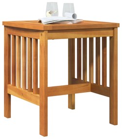 vidaXL Κηπουρική Πλευρικό Τραπέζι Καφέ 45x45x50 εκ. Μασίφ ξύλο ακακίας