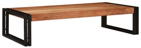 vidaXL Ράφι μπάνιου 100 x 50 x 23 εκ. Στερεό ξύλο μάγκο, σίδηρος