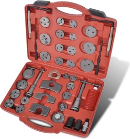 Εργαλεία επαναφοράς εμβόλων φρένων σε κασετίνα 40 τμχ