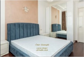 Stewehome Στρώμα από ύφασμα μπαμπού χωρίς ελατήρια Λευκό κρεμ Μονό 190x90x15 cm