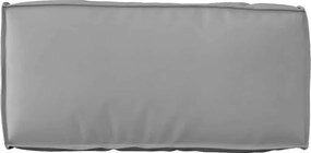 vidaXL Μαξιλάρι Γκρι 80 x 40 x 12 cm Ύφασμα Όξφορντ