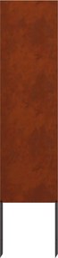 vidaXL Οθόνη Ιδιωτικότητας Κήπου Σκ rusty 32 χ 140 εκ