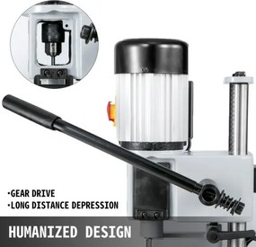 VEVOR Mortise Machine Hollow Chisel Mortiser 370W Chisel Bit Sets Woodworking